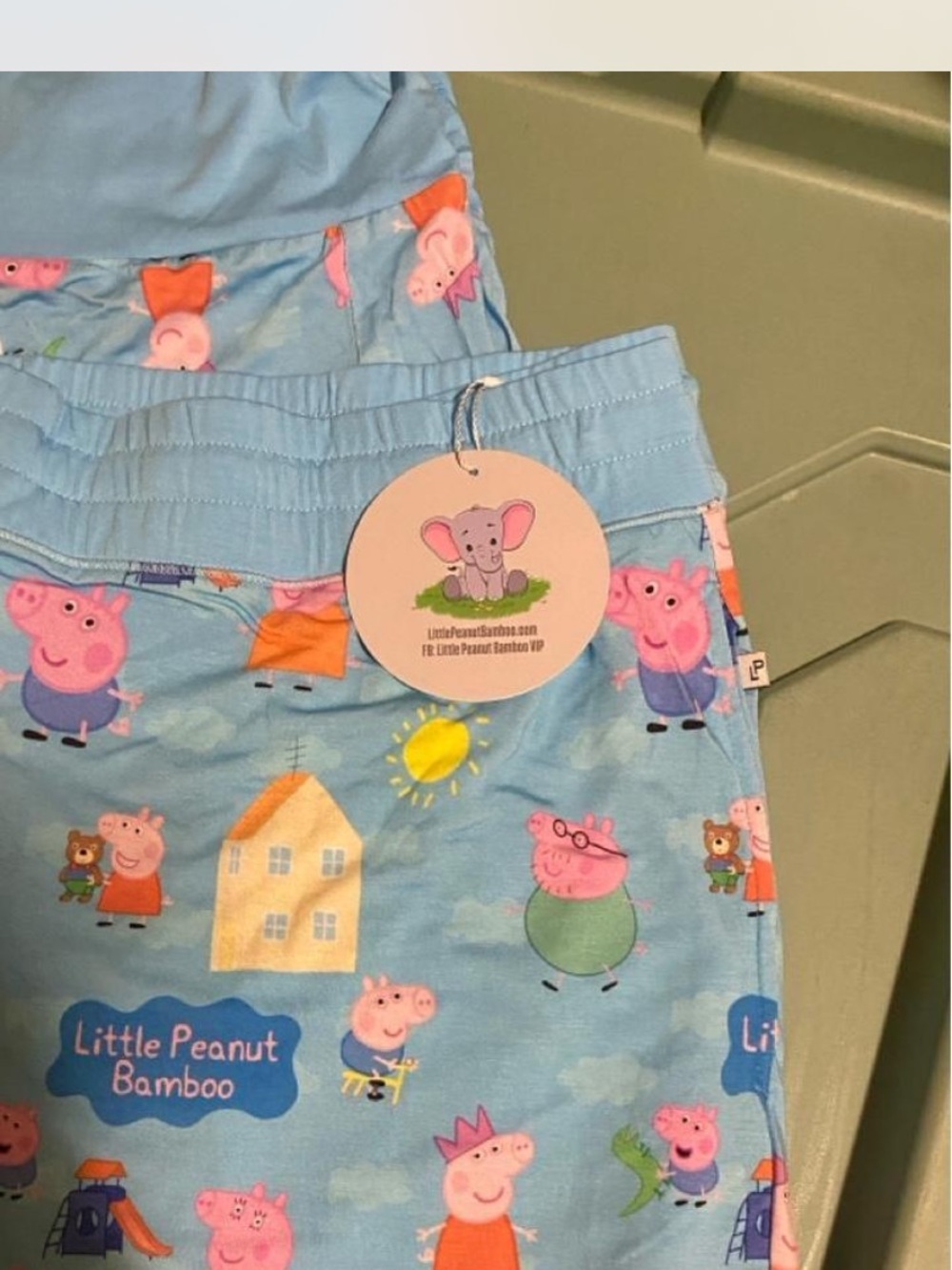Little Peanut Bamboo Kids' Peppa Pig Jogger size XXXL NWT